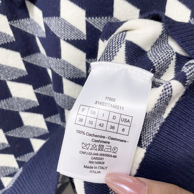 DIOR 26S SHORT-SLEEVE KNIT SWEATER 1403