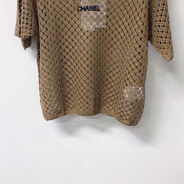 CHANEL 26S SHORT-SLEEVE KNIT TOP 1307