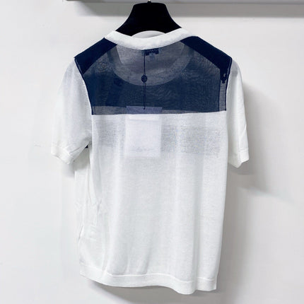 CHANEL 26S SHORT-SLEEVE KNIT TOP 1299