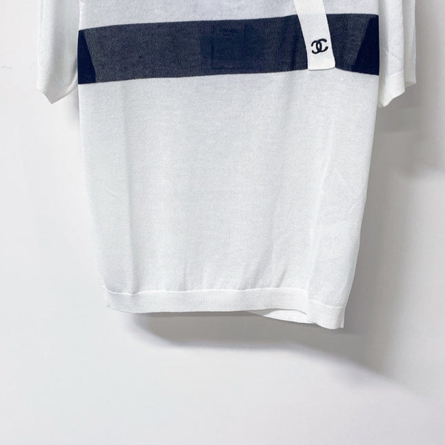 CHANEL 26S SHORT-SLEEVE KNIT TOP 1299
