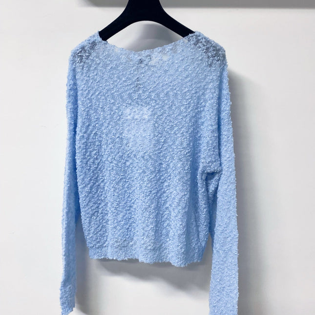 CHANEL 26S BOUCLE KNIT SWEATER 1291