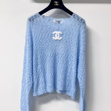 CHANEL 26S BOUCLE KNIT SWEATER 1291