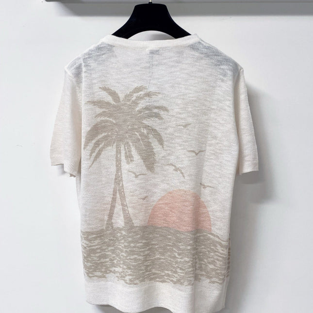 LOEWE 26S SHORT-SLEEVE KNIT TOP 600