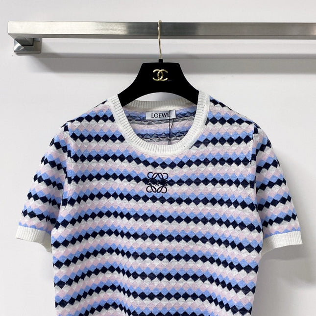 LOEWE 26S SHORT-SLEEVE KNIT TOP 601