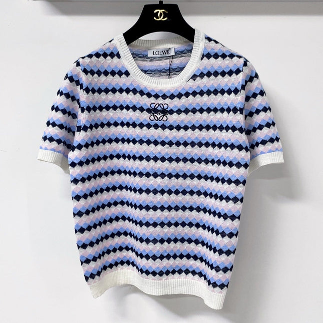 LOEWE 26S SHORT-SLEEVE KNIT TOP 601