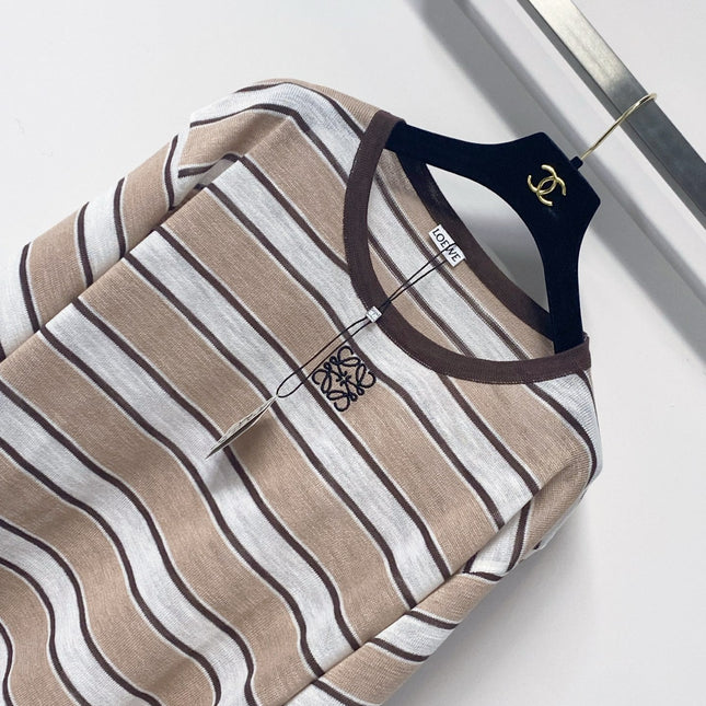 LOEWE 26S STRIPED LIGHTWEIGHT KNITTED SWEATER 570