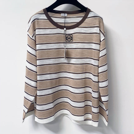 LOEWE 26S STRIPED LIGHTWEIGHT KNITTED SWEATER 570