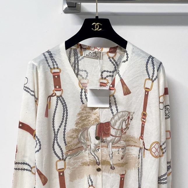 HERMES 26S KNIT CARDIGAN 609