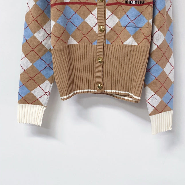 MIUMIU 26S KNIT CARDIGAN 1470