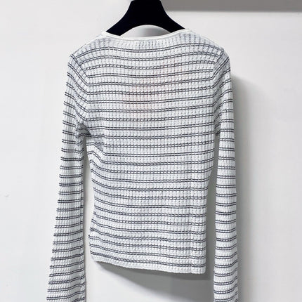 MIUMIU 26S LONG-SLEEVE KNIT TOP 1439
