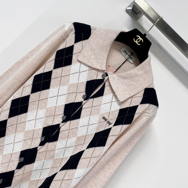 MIUMIU 26S POLO SWEATER 1346