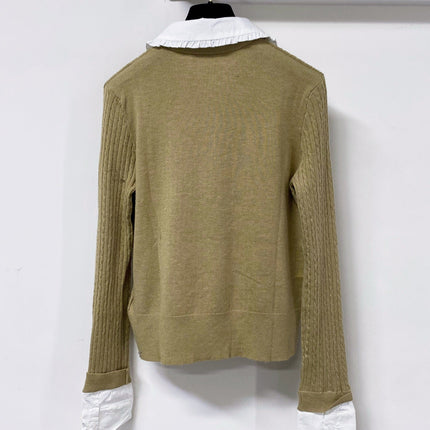 MIUMIU 26S KNIT POLO SWEATER 1337