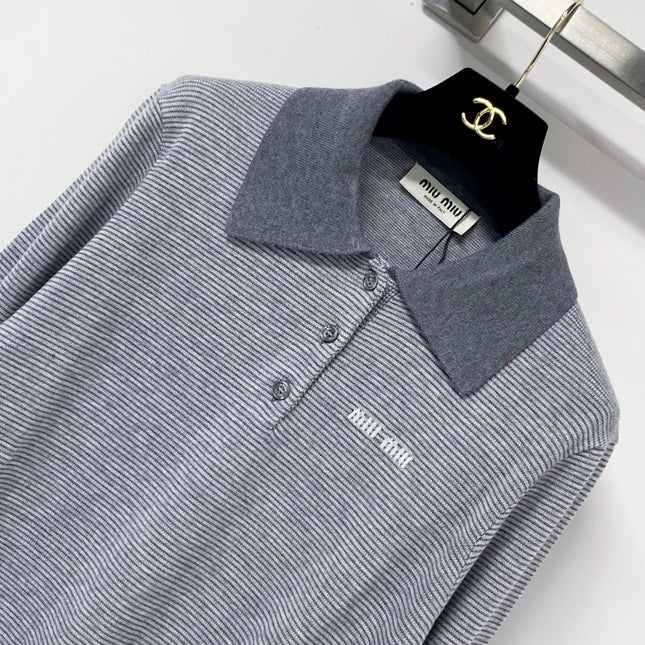 MIUMIU 26S POLO SWEATER 1351