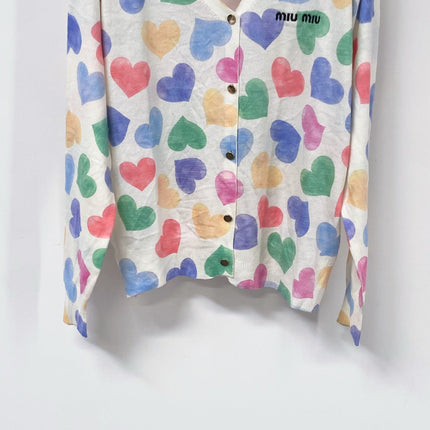 MIUMIU 26S V-NECK CARDIGAN 1327