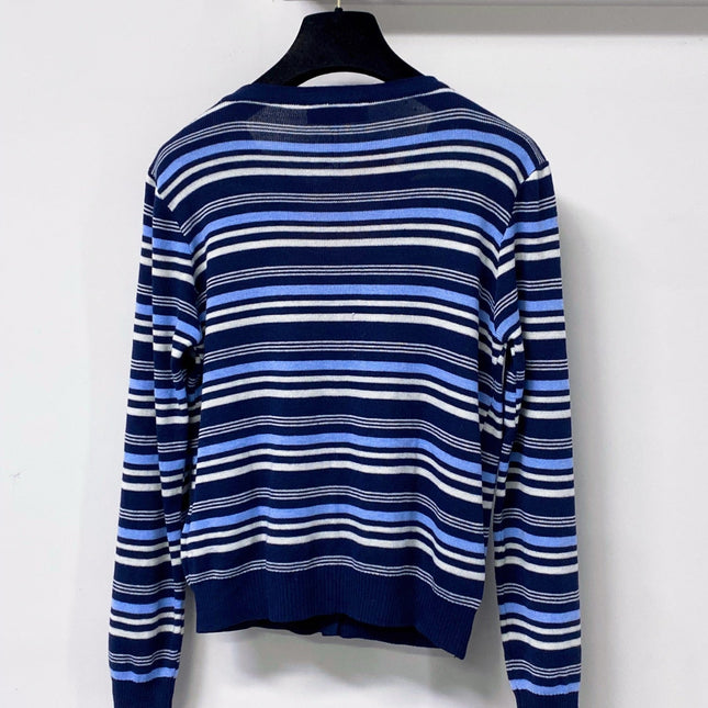 MIUMIU 26S CREWNECK KNIT CARDIGAN 1307