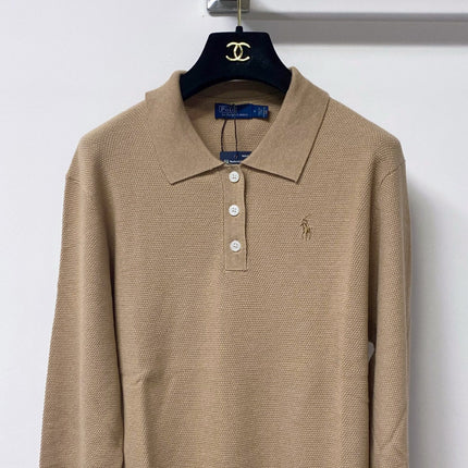 RALPH LAUREN 26S LONG-SLEEVE KNIT POLO 650