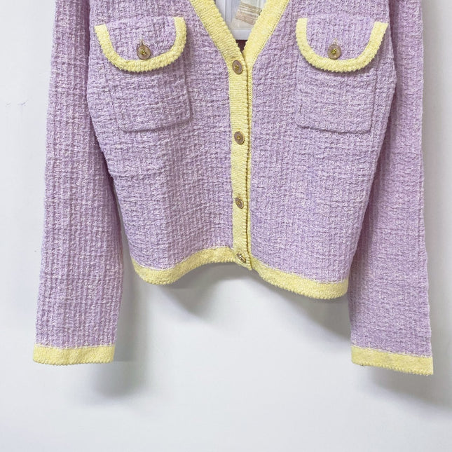 CHANEL 26S KNIT V-NECK CARDIGAN 1721