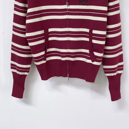 LOEWE 26S ZIP-UP KNIT CARDIGAN 710