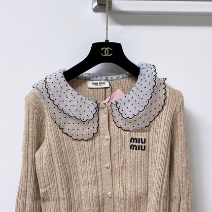 MIUMIU 26S KNIT CARDIGAN 1527
