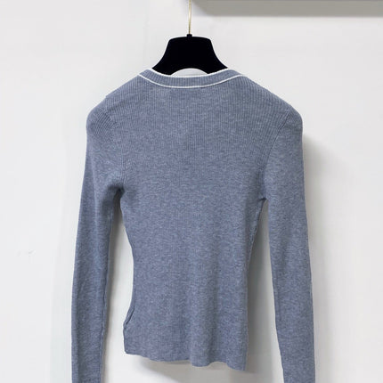 MIUMIU 26S RIBBED KNIT SWEATER 1480