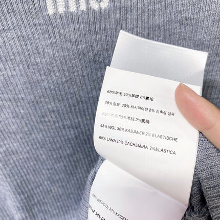 MIUMIU 26S RIBBED KNIT SWEATER 1480