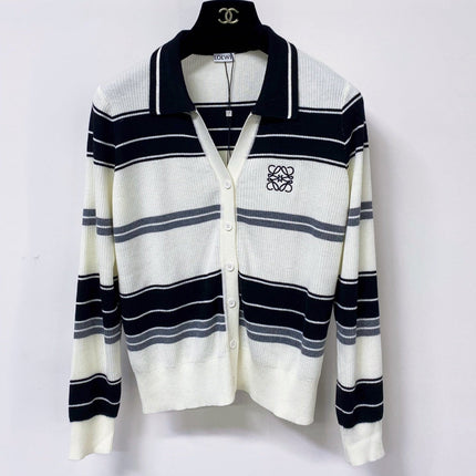LOEWE 26S COLLAR KNIT CARDIGAN 641