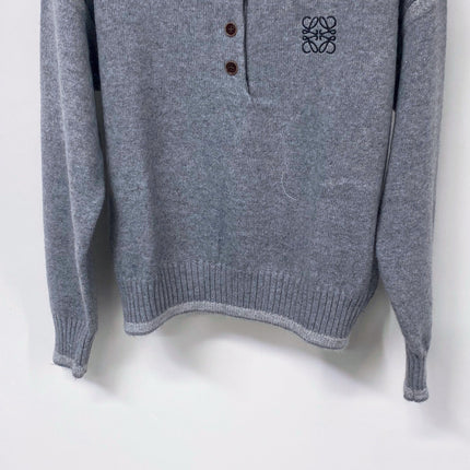 LOEWE 26S COLLAR KNIT SWEATER 626