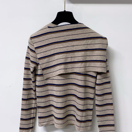 LOEWE 26S SCARF-DETAIL KNIT TOP 682