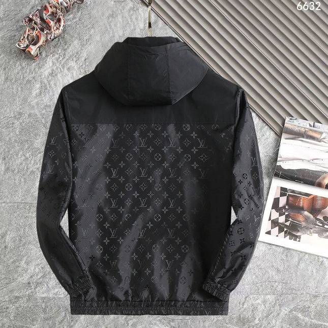 LV BLACK HOODED JACKET 239167