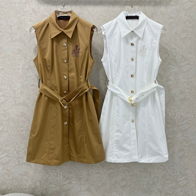 LV SLEEVELESS DRESS 272265
