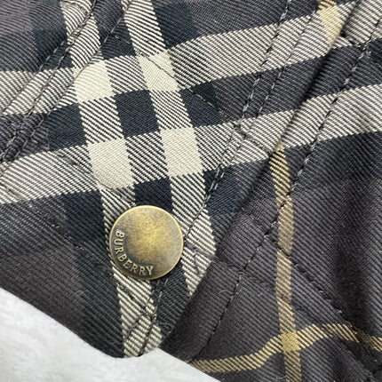 BURBERRY 25S COTTON PLAID JACKET 131