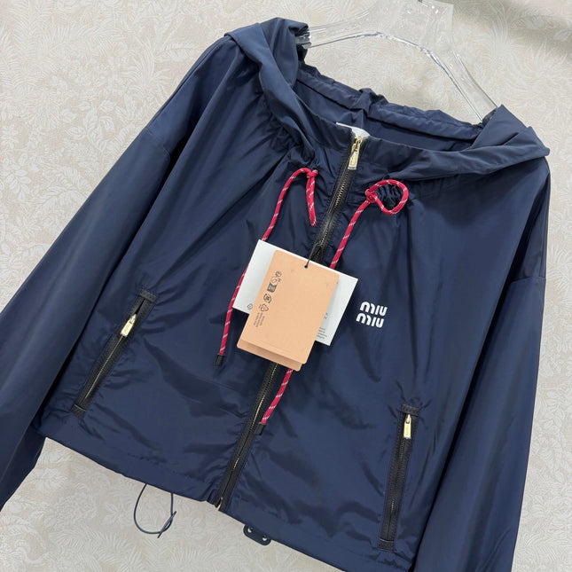 MIUMIU 26S HOODED JACKET 992