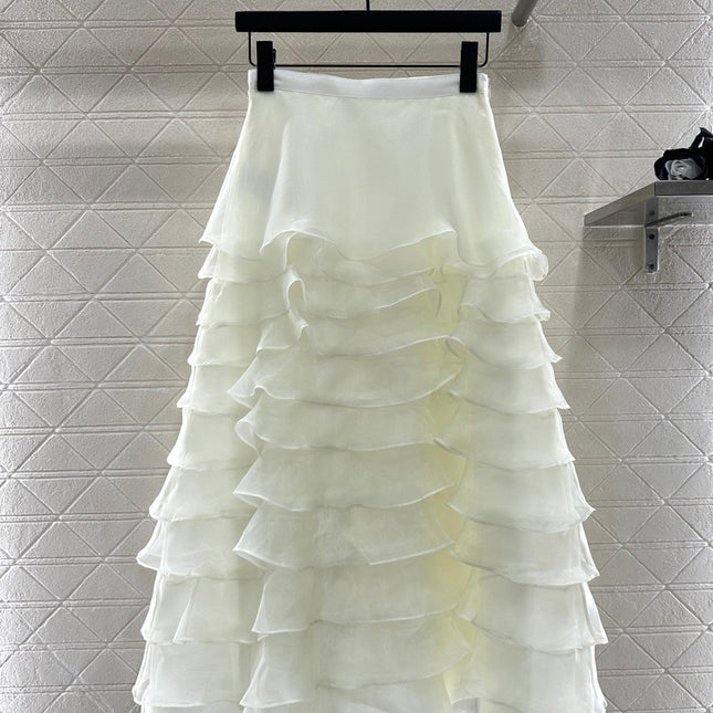 DIOR 25S MULTI-LAYER TULLE SKIRT STYLE 342