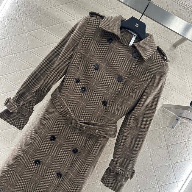 DIOR 25S LONG TRENCH COAT STYLE 303