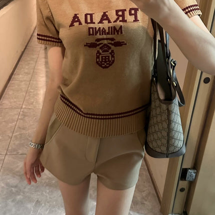 PRADA 25S KNITTED TOP 530