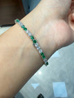 Green and White