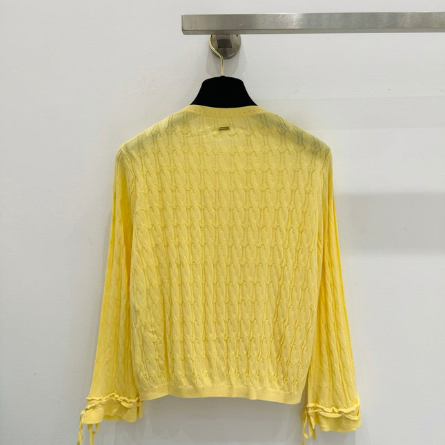 GUCCI 26S LONG-SLEEVE KNIT CARDIGAN 373