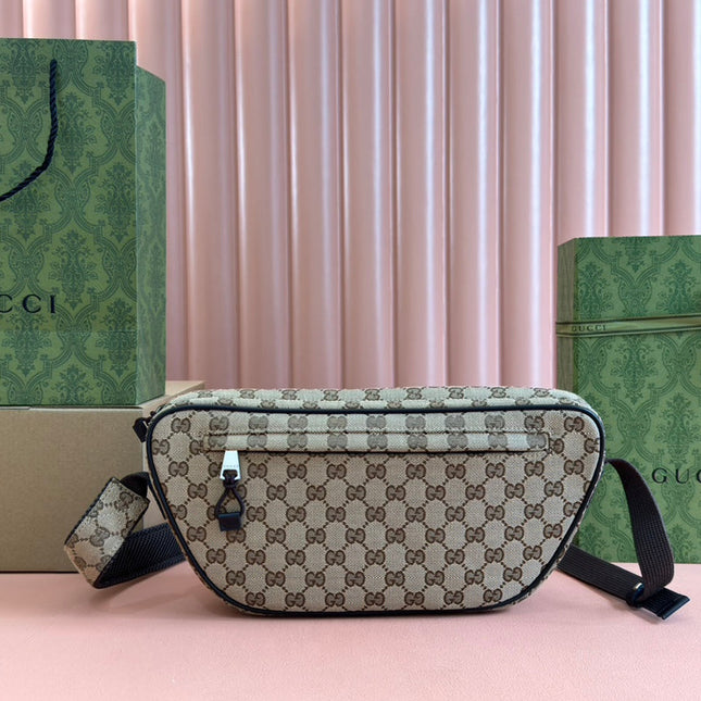 BELT BAG 34 IN BEIGE MONOGRAM CANVAS