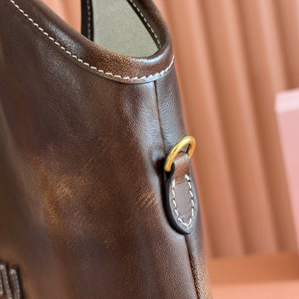 IVY TOTE BAG 60 IN BROWN OMBRE CALFSKIN