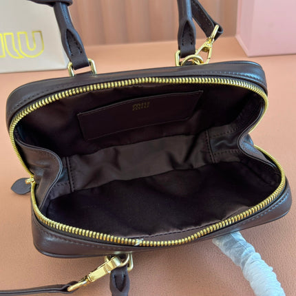 ARCADIE MINI BAG 19 BLACK IN MATELASSÉ NAPPA LEATHER