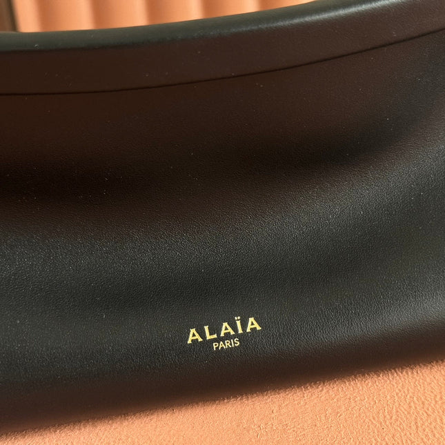 ALAIA 26S LE CLICK BAG 25 IN BLACK CALFSKIN