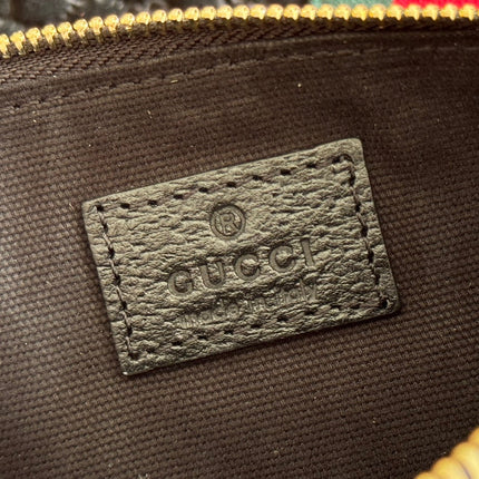 GUCCI 25S GIGLIO LARGE TOTE BAG 60 CM IN BLACK CANVAS