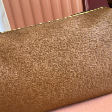 GUCCI 26S SHOULDER BAG 38 IN BROWN CALFSKIN