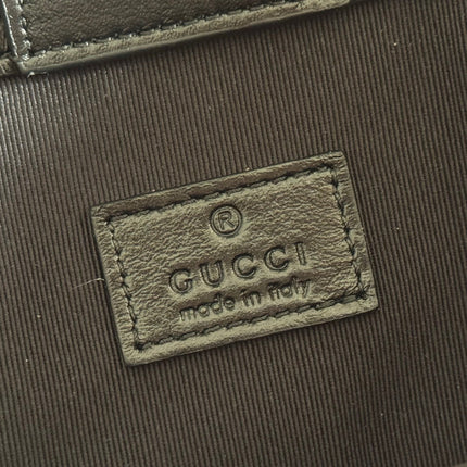 GUCCI 26S GG MARMONT TOTE BAG 17 IN BLACK CALFSKIN