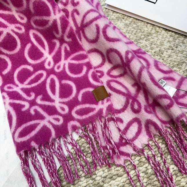 LOEWE 26S SCARF 186 IN WOOL MOHAIR 485341