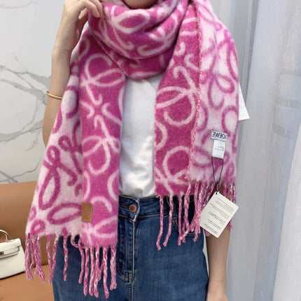 LOEWE 26S SCARF 186 IN WOOL MOHAIR 485341