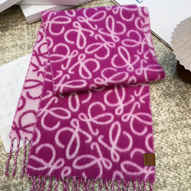 LOEWE 26S SCARF 186 IN WOOL MOHAIR 485341