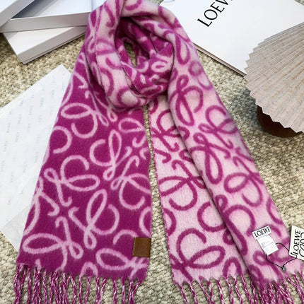 LOEWE 26S SCARF 186 IN WOOL MOHAIR 485341