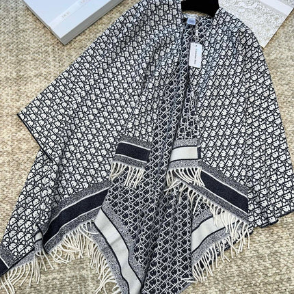 DIOR 26S SCARF 140 IN WOOL AND CASHMERE 509312