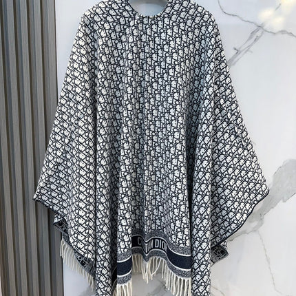 DIOR 26S SCARF 140 IN WOOL AND CASHMERE 509312
